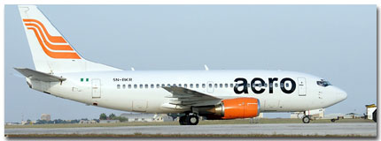 Aero Contractors Flight Booking 